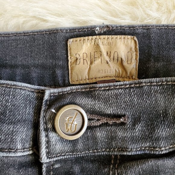 Driftwood Jackie Embroidered Hem Jeans Size 28 EUC - Picture 11 of 16